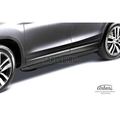 Купить ARBORI AFZDAALNXT1501 Комплект защиты штатных порогов алюминиевый профиль Arbori 