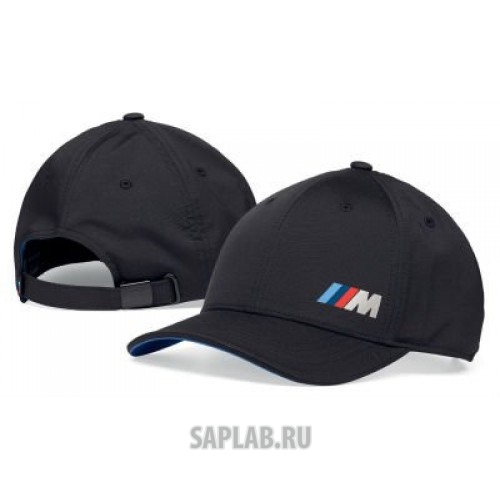 Купить BMW 80162454739 Бейсболка унисекс BMW M Logo Cap, Black