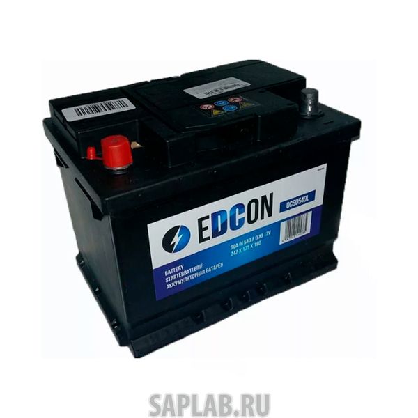Купить EDCON DC60540L Аккумуляторная батарея 19.5/17.9 Рус 60ah 540a 242/175/190 EDCON DC60540L