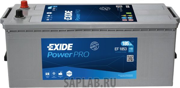 Купить EXIDE EF1853 Аккумулятор автомобильный EXIDE EF1853 185 Ач