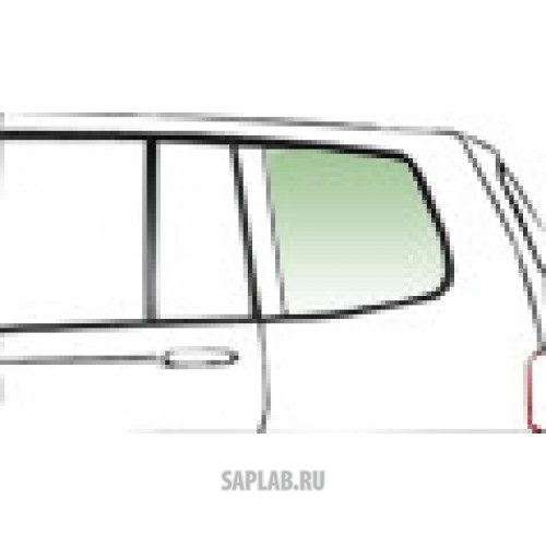 Купить FYG 8370LGSH3RQ Автостекло 8370LGSH3RQ на TOYOTA YARIS 3D HB [б/крепежа] (2005-2011) //EURO: 8370LGSH3RQ стекло заднее левое