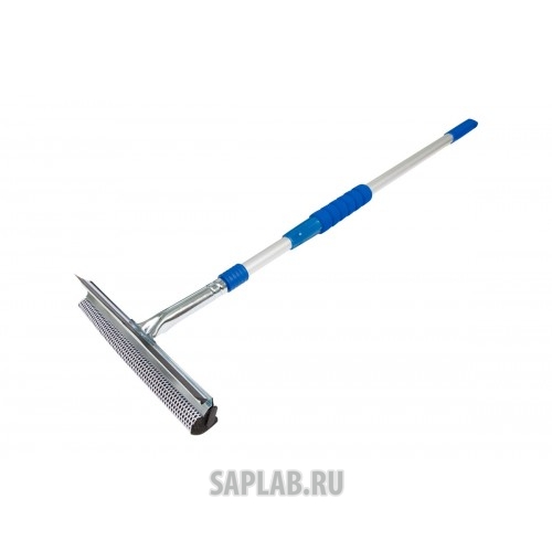 Купить KRAFT KT830055 Щетка для мытья стекол с телескоп. ручкой, поролоном и водосгоном (127 см)