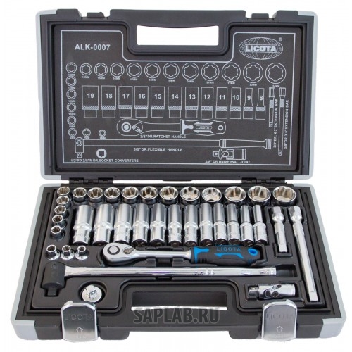 Купить LICOTA ALK0007P Набор торцевых головок 3/8