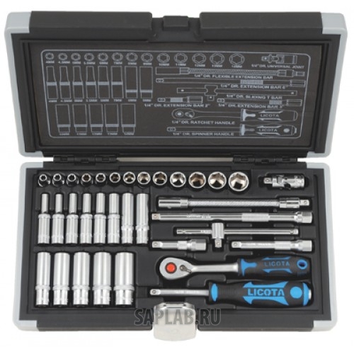 Купить LICOTA ALK0101F Набор торцевых головок 1/4