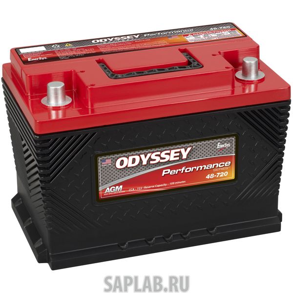 Купить ODYSSEY 48720 Аккумулятор Odyssey 48-720 12В 69Ач 723CCA 278x175x190 мм Обратная (-+)