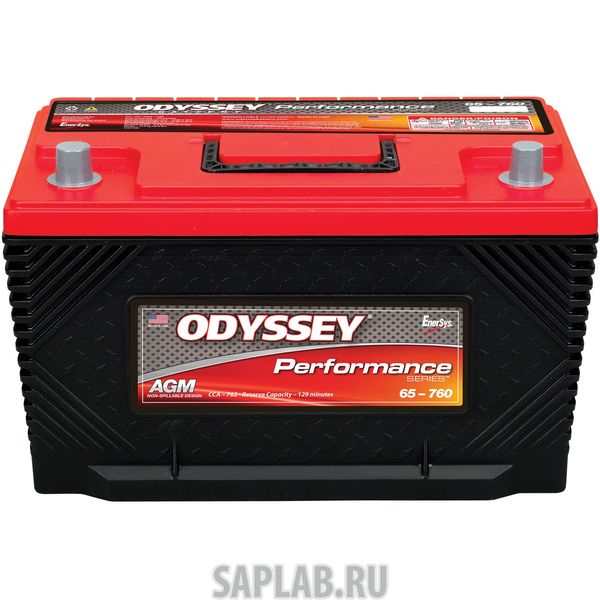 Купить ODYSSEY 65760 Аккумулятор Odyssey 65-760 12В 64Ач 762CCA 302x183x188 мм Прямая (+-)