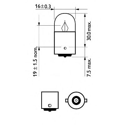Купить запчасть PHILIPS - 12821LLECOCP 