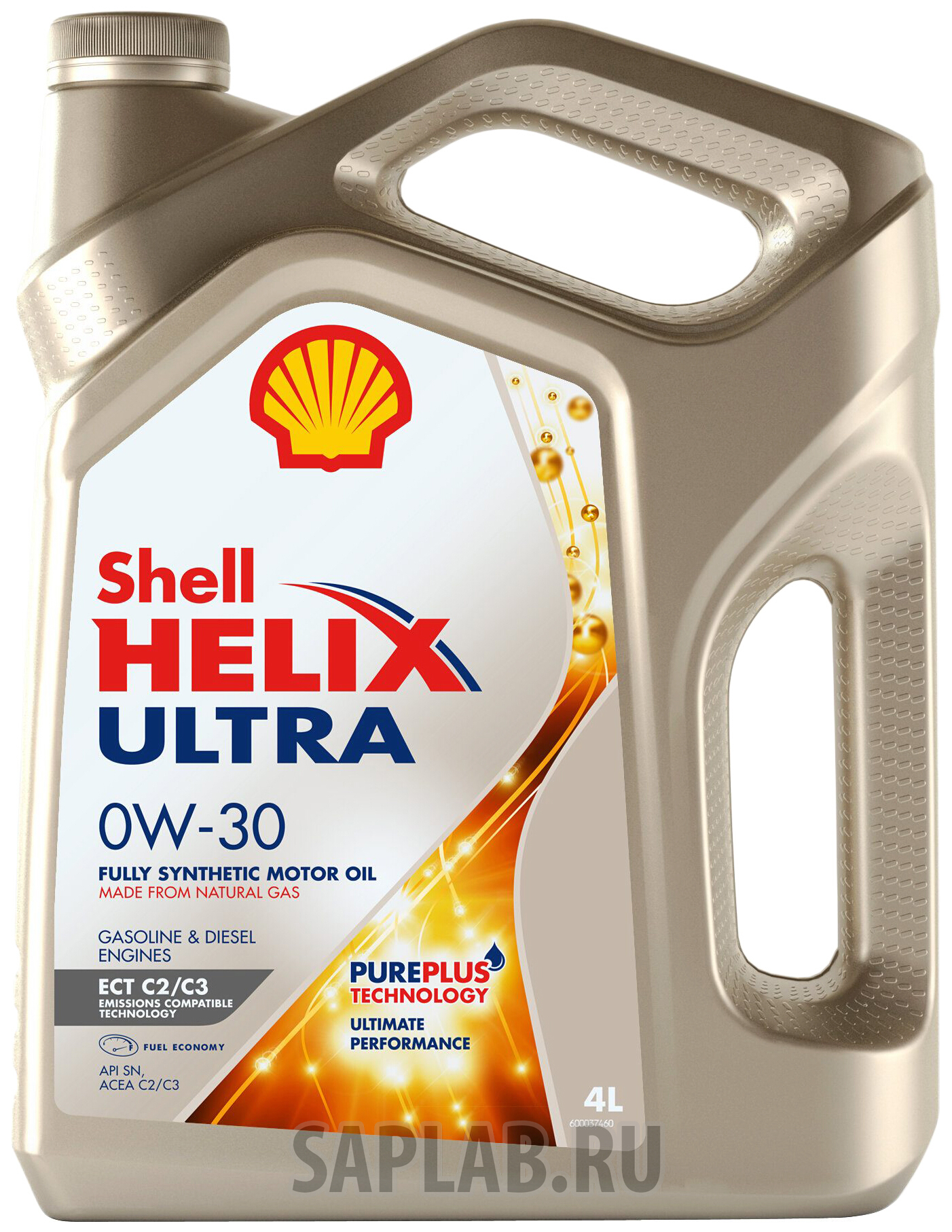 Купить SHELL 550046405 Моторное масло Shell Helix Ultra 0w30 4л