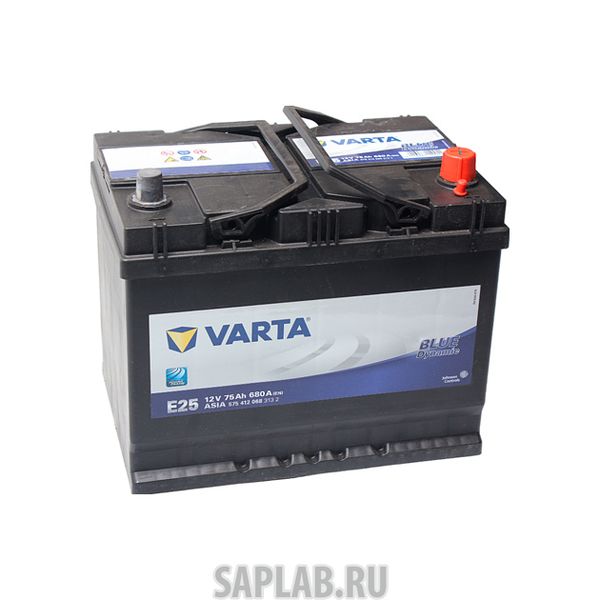 Купить VARTA 575412068 Аккумулятор VARTA Blue Dynamic 75 А/ч 575412 E25 ОБР 271x175x220 EN680 высокий стд кл