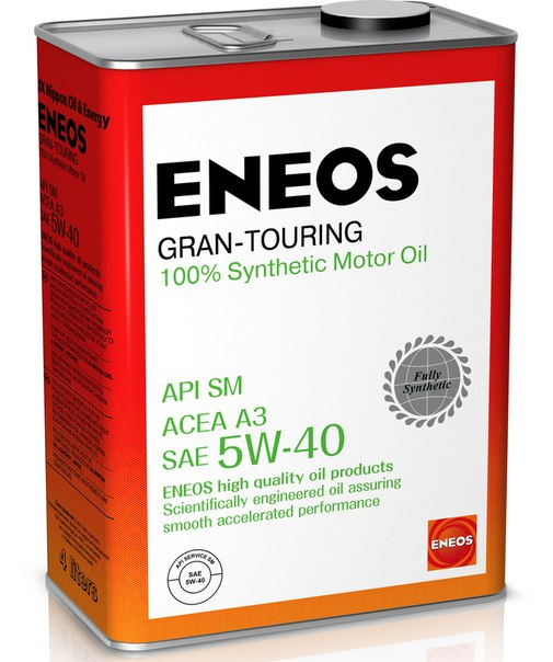 Купить запчасть ENEOS - OIL4066 Моторное масло Eneos Gran Touring  5W-40 4л