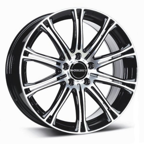 Купить Borbet WHS063350 CW1/5 18/8 ET45 Schwarz poliert