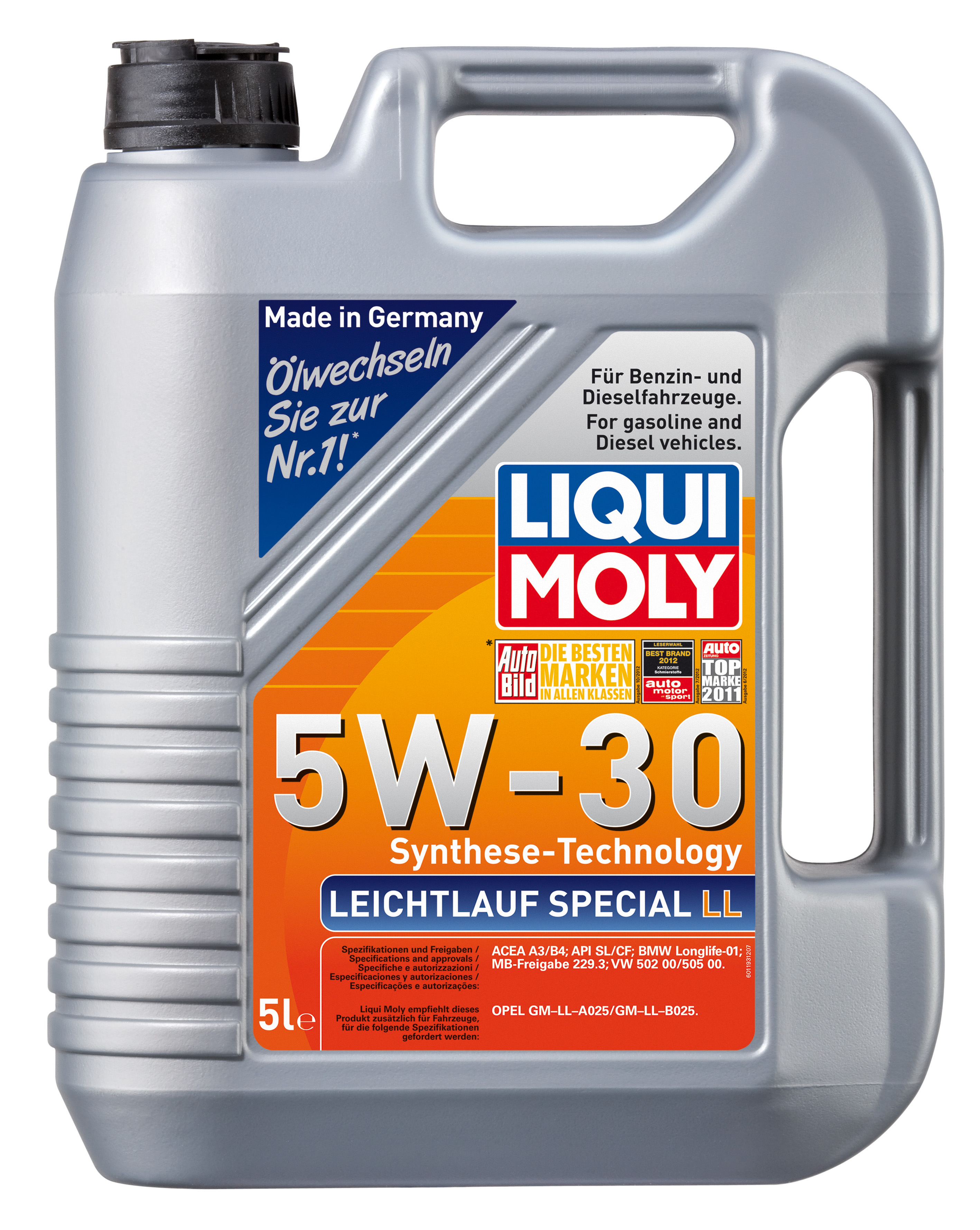 Купить Liqui moly 1193 НС-синтетическое моторное масло