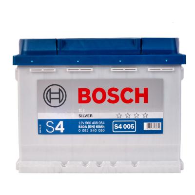 Купить BOSCH 0092S40050 Аккумулятор автомобильный BOSCH S4 Silver 0 092 S40 050 60 Ач