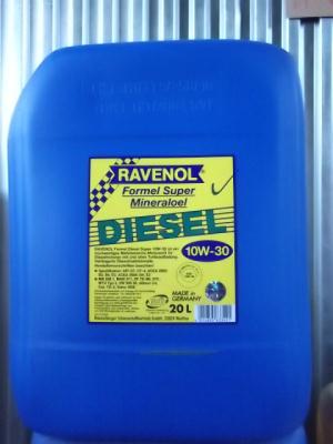 Купить Ravenol 4014835633421 Formel Diesel Super 10W-30, 20л