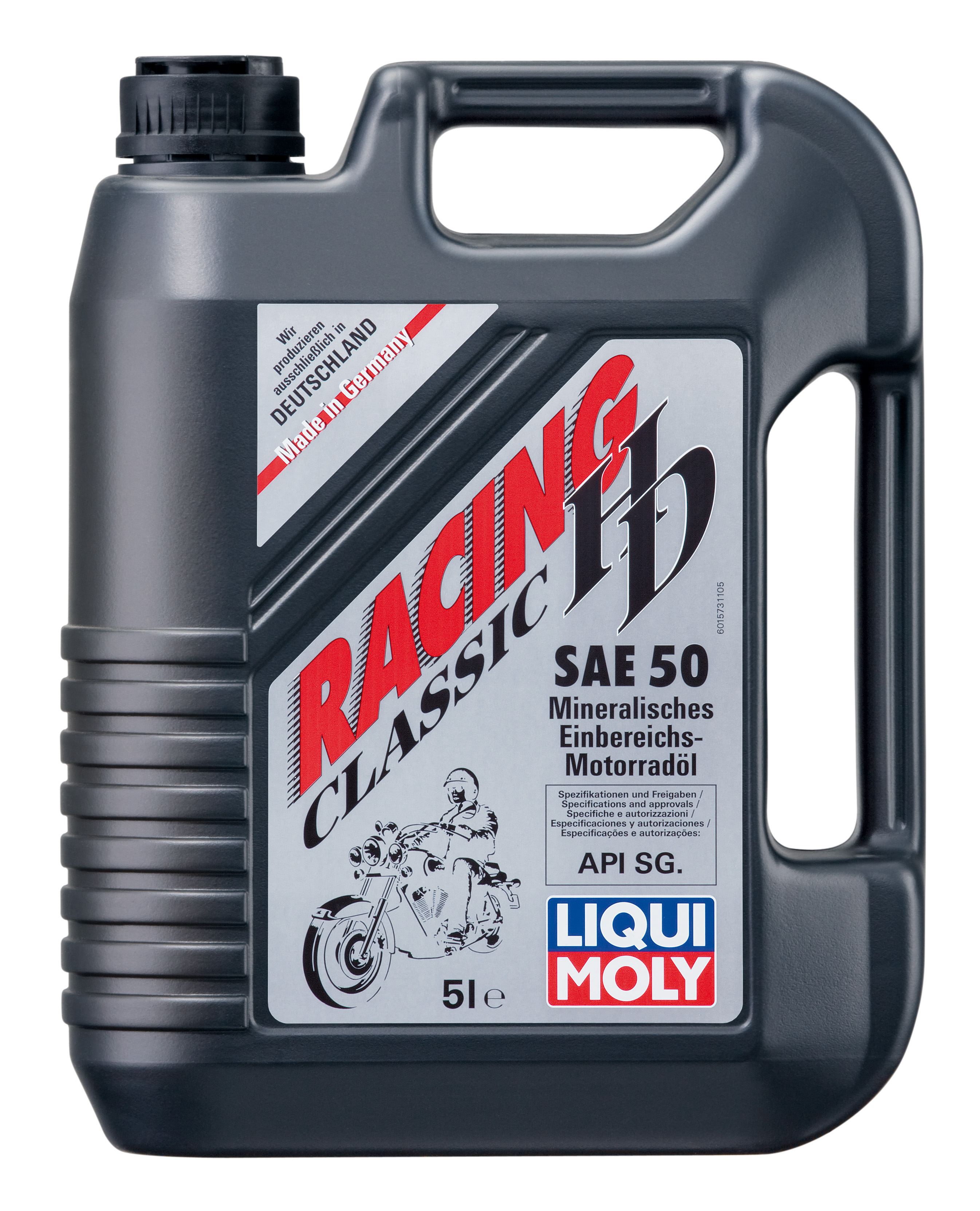 Купить Liqui moly 1573 для 4-тактных Мотоциклов Racing HD-Classic SAE 50