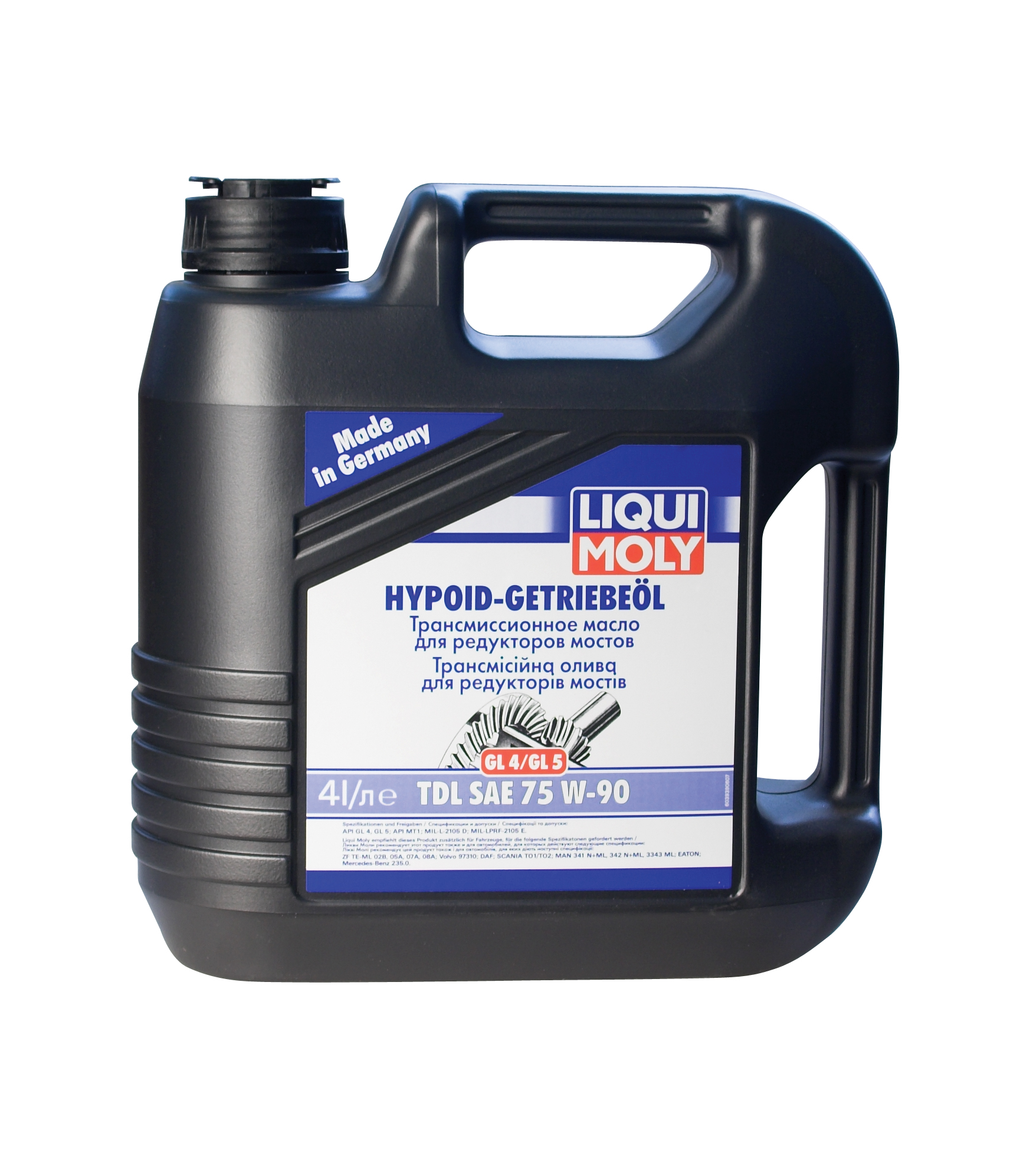 Купить Liqui moly 3939 Трансмиссионное масло Hypoid-Getriebeoil TDL SAE 75W-90