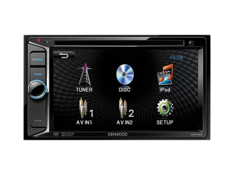 Купить Kenwood DDX155 DVD/CD/MP3-ресиверы 2 DIN
